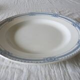Old serving dish from sarreguemines model "carlina" in good condition