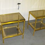 A pair of 70s laiton sofa tip