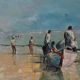 Huile sur toile au couteau