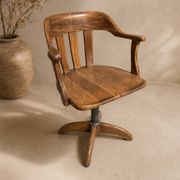 Fauteuil américain noyer 1930