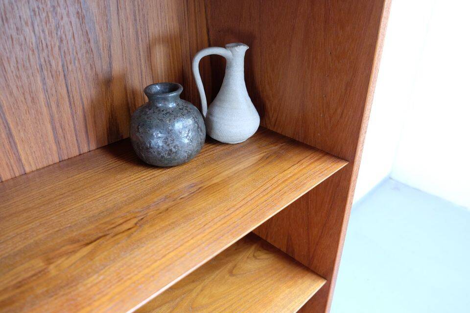 Buffet/étagère en teck Hundevad style rétro vintage années 60-70