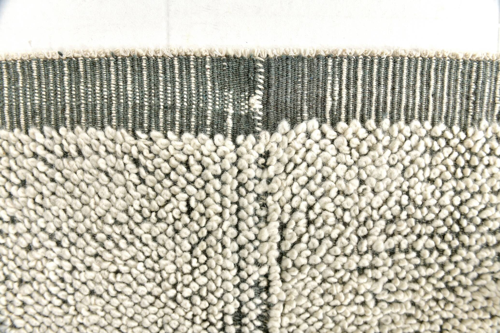 8x10 Kilim Rug, 8x10 Gray & Beige Contemporary Kilim Rug, 253x303Cm