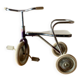 Vintage children's tricycle - painted and chromed metal - Buffalo Type Luxe