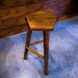Aranjou elm stool