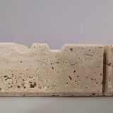 Ashtray in travertine by Cerri Nestore, Italy, 1960