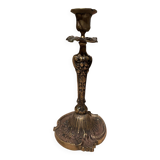 Art Deco Bronze Candle Holder
