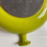 Vintage cast iron gratin dish Le Creuset
