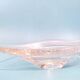 Empty pocket Kosta Boda around 1970 glass bubbled Sweden