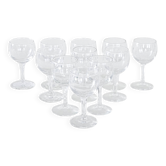11 verres à vin danois, années 1970