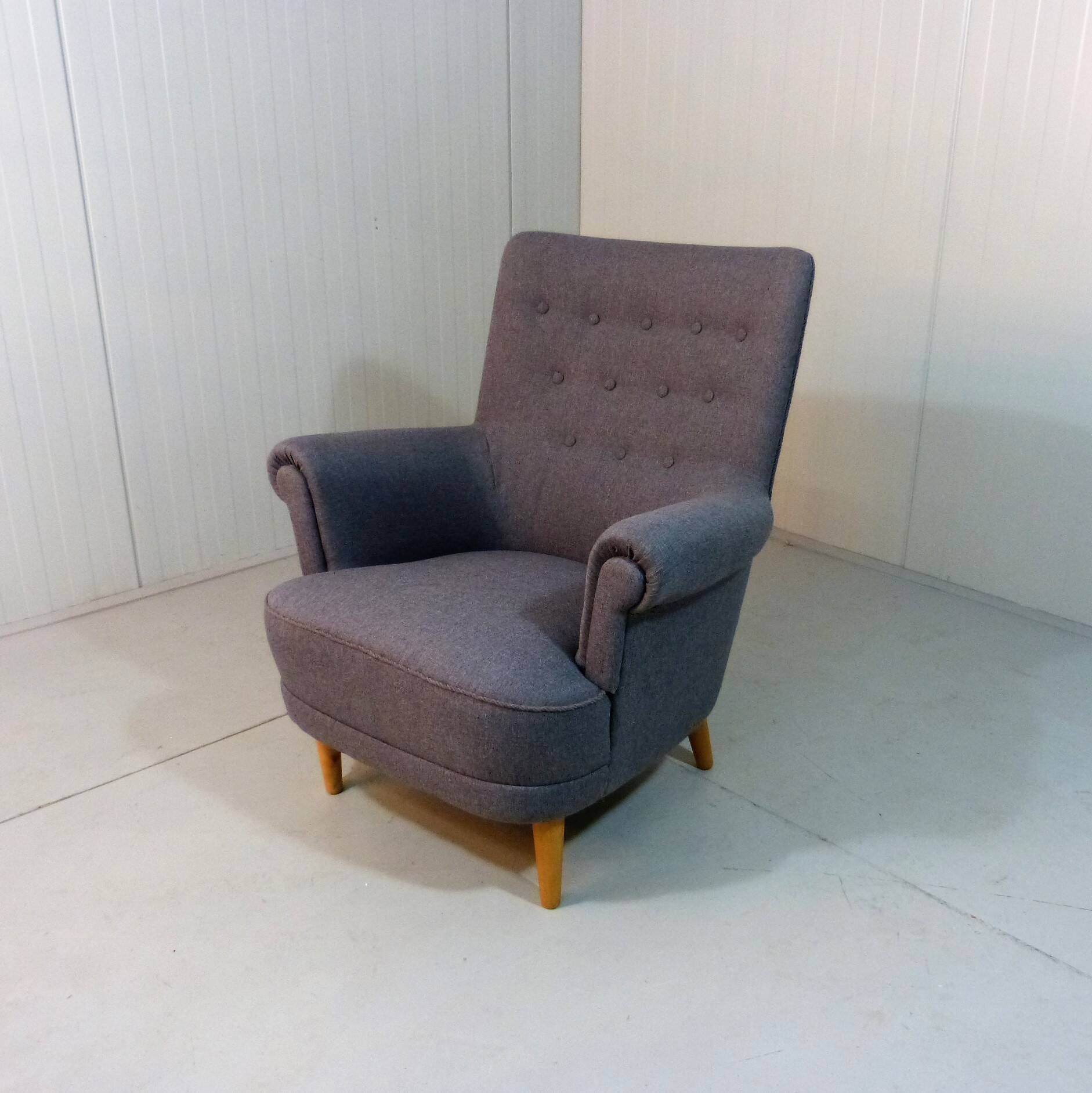 Carl Malmsten arm chair, Sweden 1950's