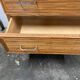 Vintage rattan chest of drawers