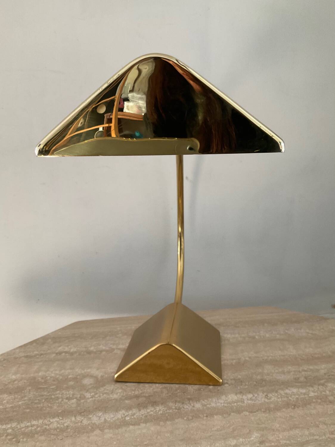 Relco Milano desk lamp in brass from the 70s