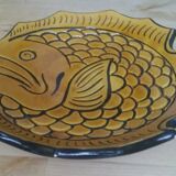 Assiette poisson vallauris
