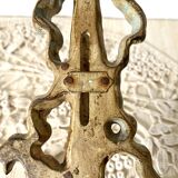 Louis XVI style wall lamp, musical instruments, 63 cm