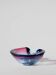 Murano Pink and Blue "Sommerso" Glass Bowl By Flavio Poli, 1960s, Italy