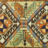 Tapis persan de tribu hezareh  2, 92m x 0, 76m