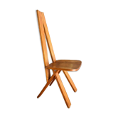 Chaises S45 Pierre Chapo vintage orme massif 1970