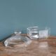 Arcoroc octagonal sugar bowl