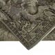Overdyed Wool Vintage Handmade Carved Rug 166 cm x 266 cm