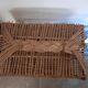 Old wicker bird cage