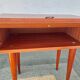 bedside table with spindle legs, vintage 70s