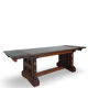 La table à manger extensible de haute qualité de style Renaissance italienne,