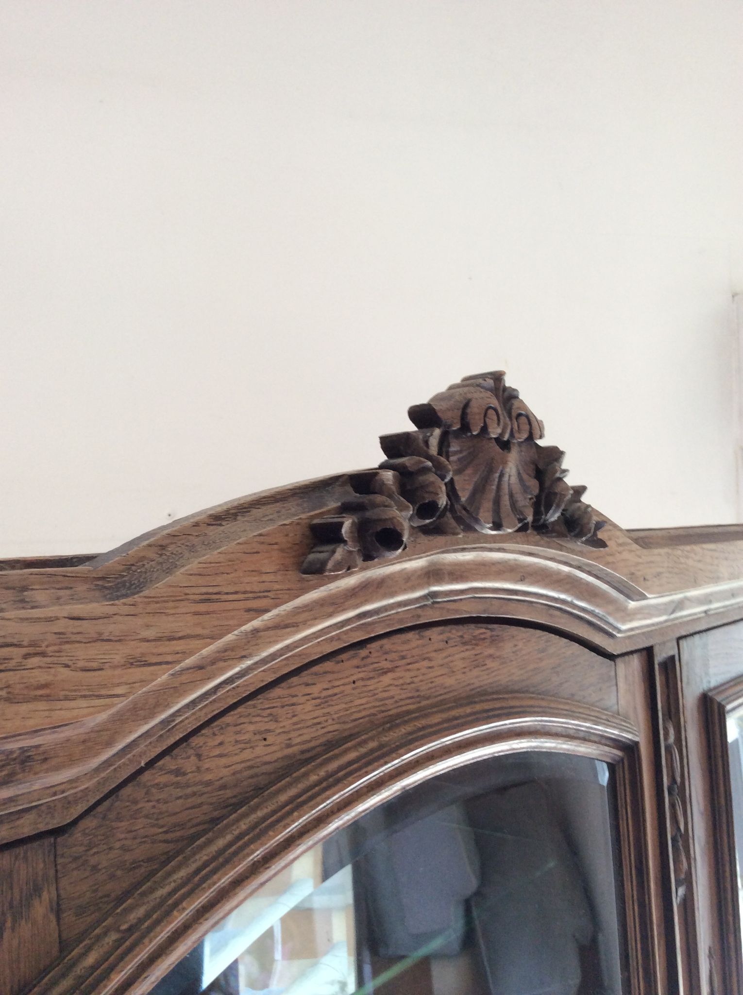 Solid oak buffet around 1900s
