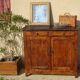Old Parisian pine sideboard