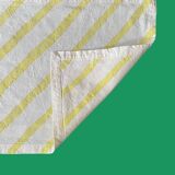 Set de table diagonale jaune
