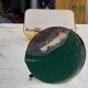 Desk lamp opaline orange-yellow