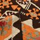 159x249Cm Soft Orange and Red Vintage Kilim Rug, Bohemian Kilim Rug