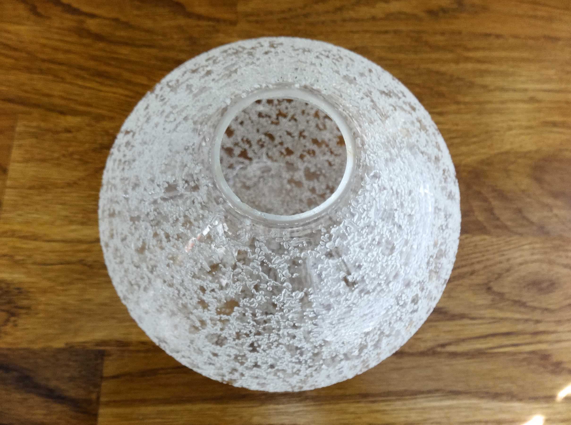 Wall sconce transparent glass