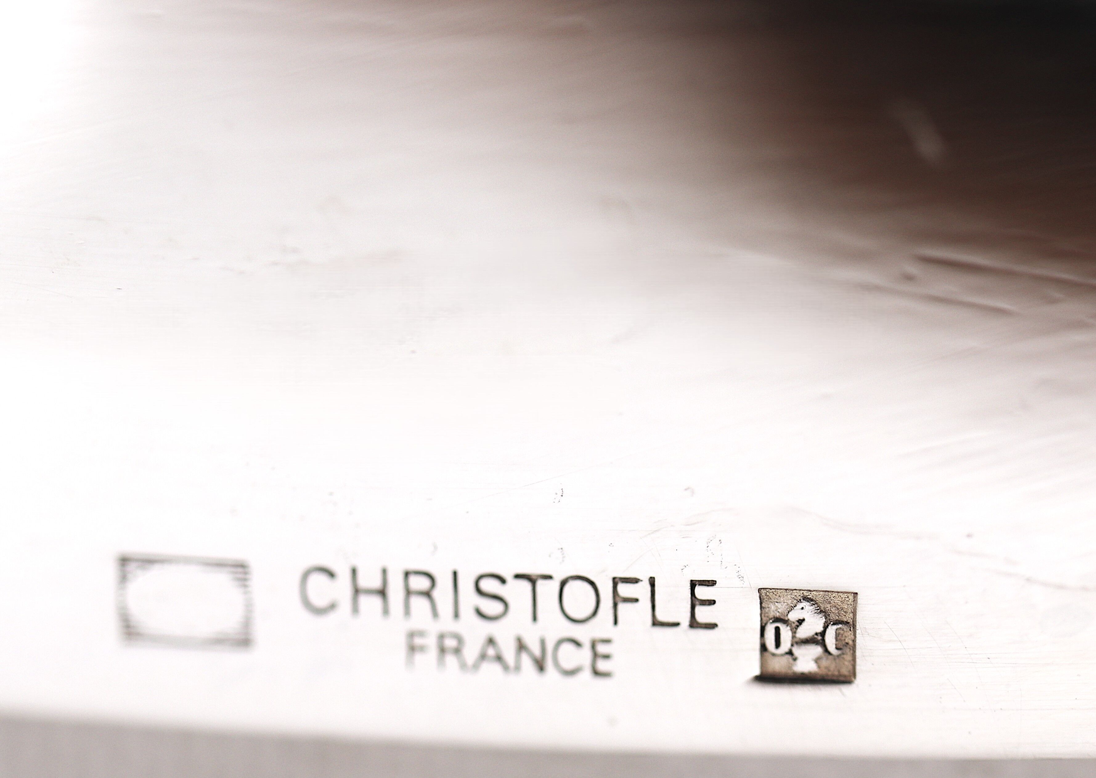 Christofle Perles basket, silver-plated bread basket, in excellent condition.