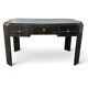 Bureau Art Déco en Chêne Teinté. 133/74 cm.