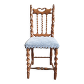 Vintage carved wooden chair