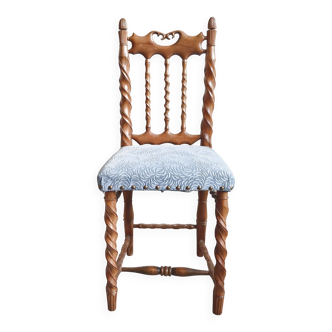 Vintage carved wooden chair