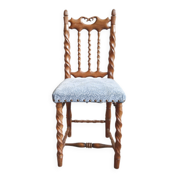 Vintage carved wooden chair