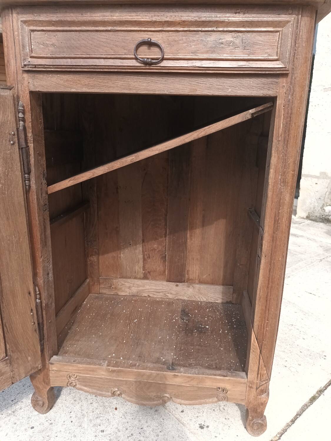 Antique jam cabinet