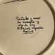 Vintage Artecer plate from the 70s