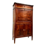 Lady's Secretary In Mahogany Louis XVI XVIII Eme Century