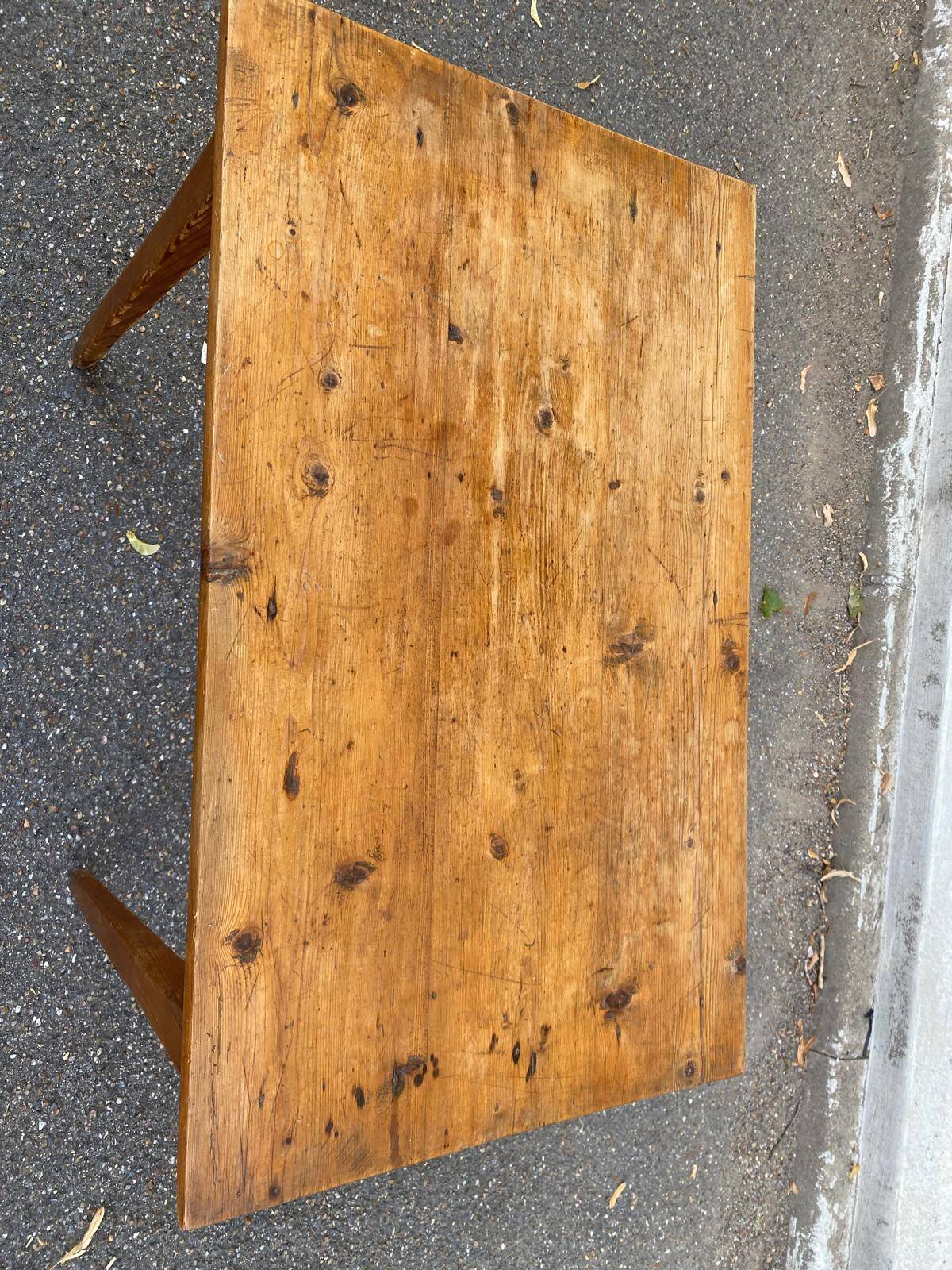 Vintage solid wood office table