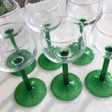 Set de 12 verres à vin d’Alsace en cristallin