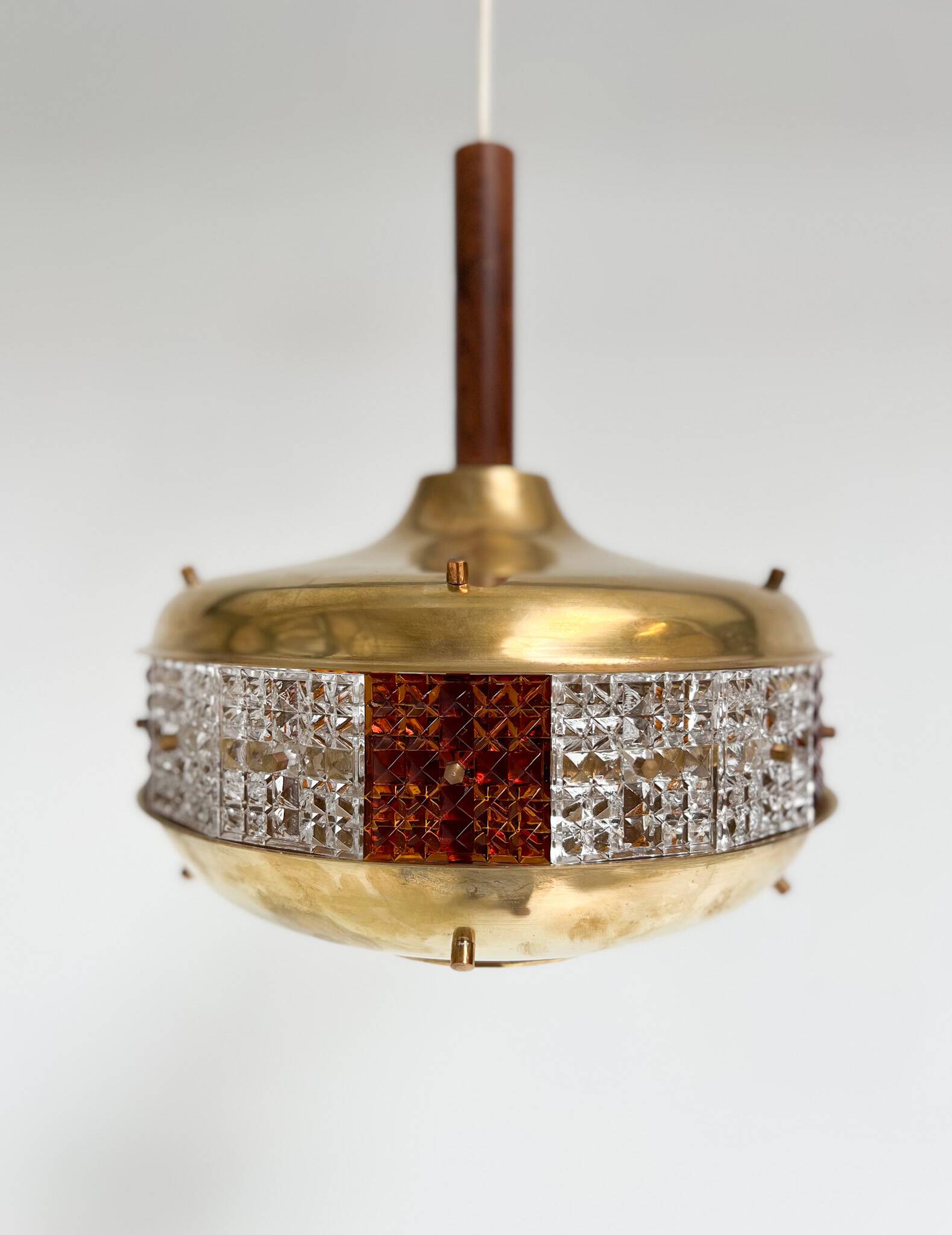 Space Age ceiling lamp by Örsjö Industri, 1960s