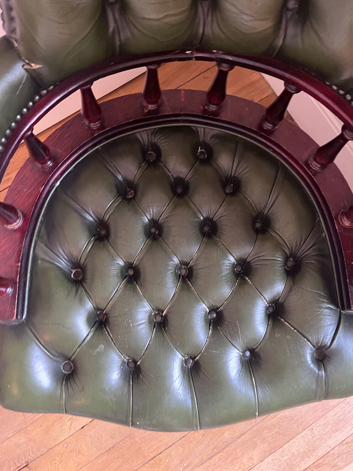 Chesterfield armchair