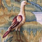 Aubusson tapestry manufactured by Robert FOUR, verdure Chantilly.