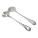 Christofle Malmaison, 2-piece salad serving set in silver-plated metal.