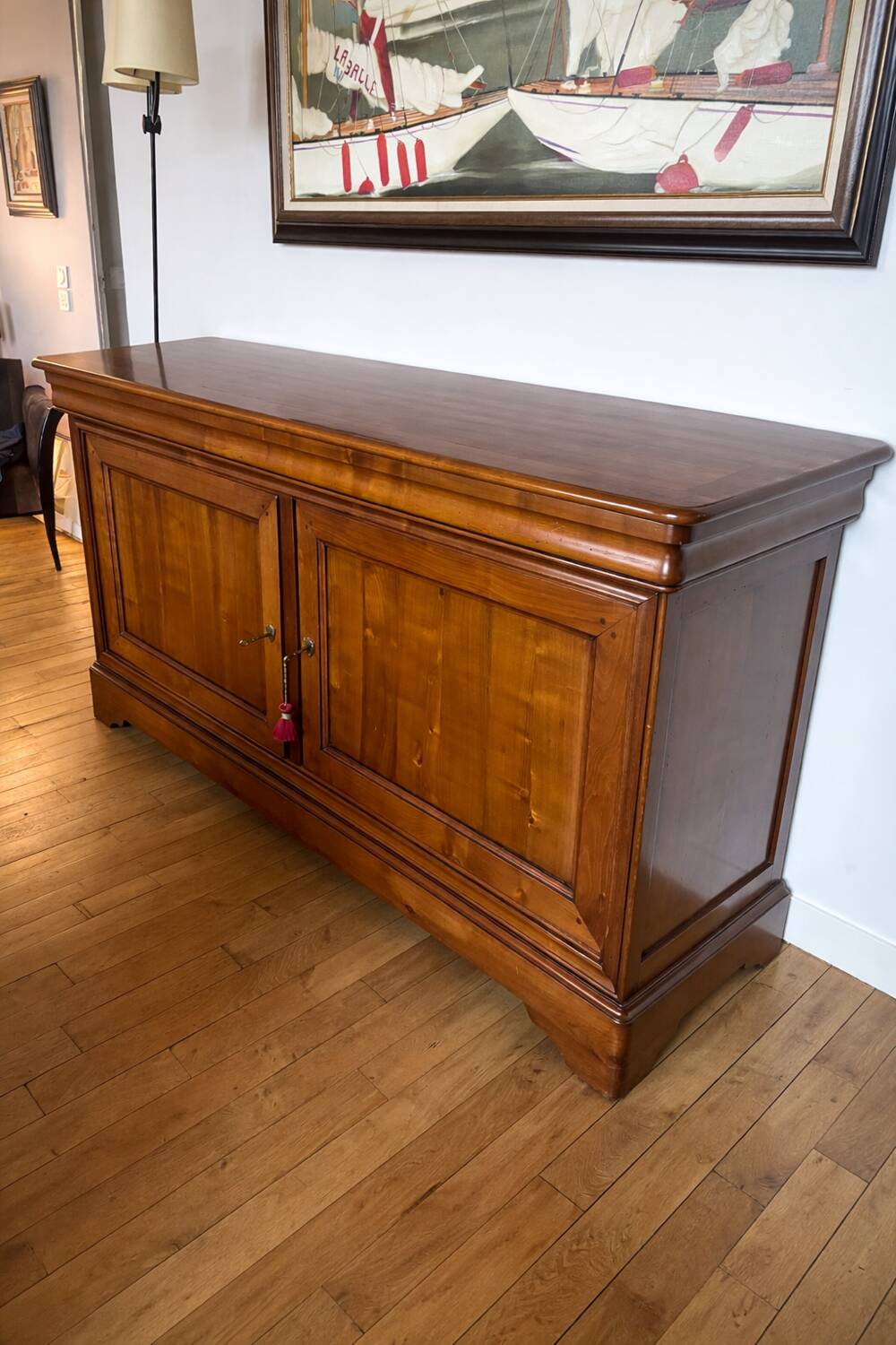 Louis-Philippe solid wood sideboard – handcrafted.