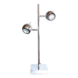 Seylumiere chrome eyeball table lamp Hary model