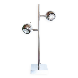 Lampe eyeball chromée à poser Seylumiere Modèle Hary