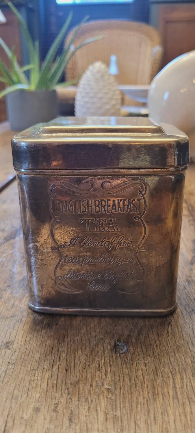 Old English tea box